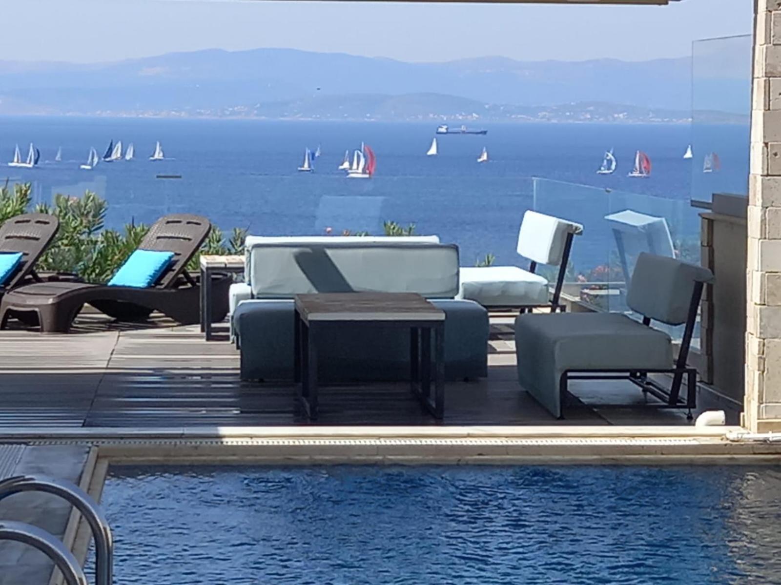 Mavi Panorama Villa Çeşme Eksteriør bilde