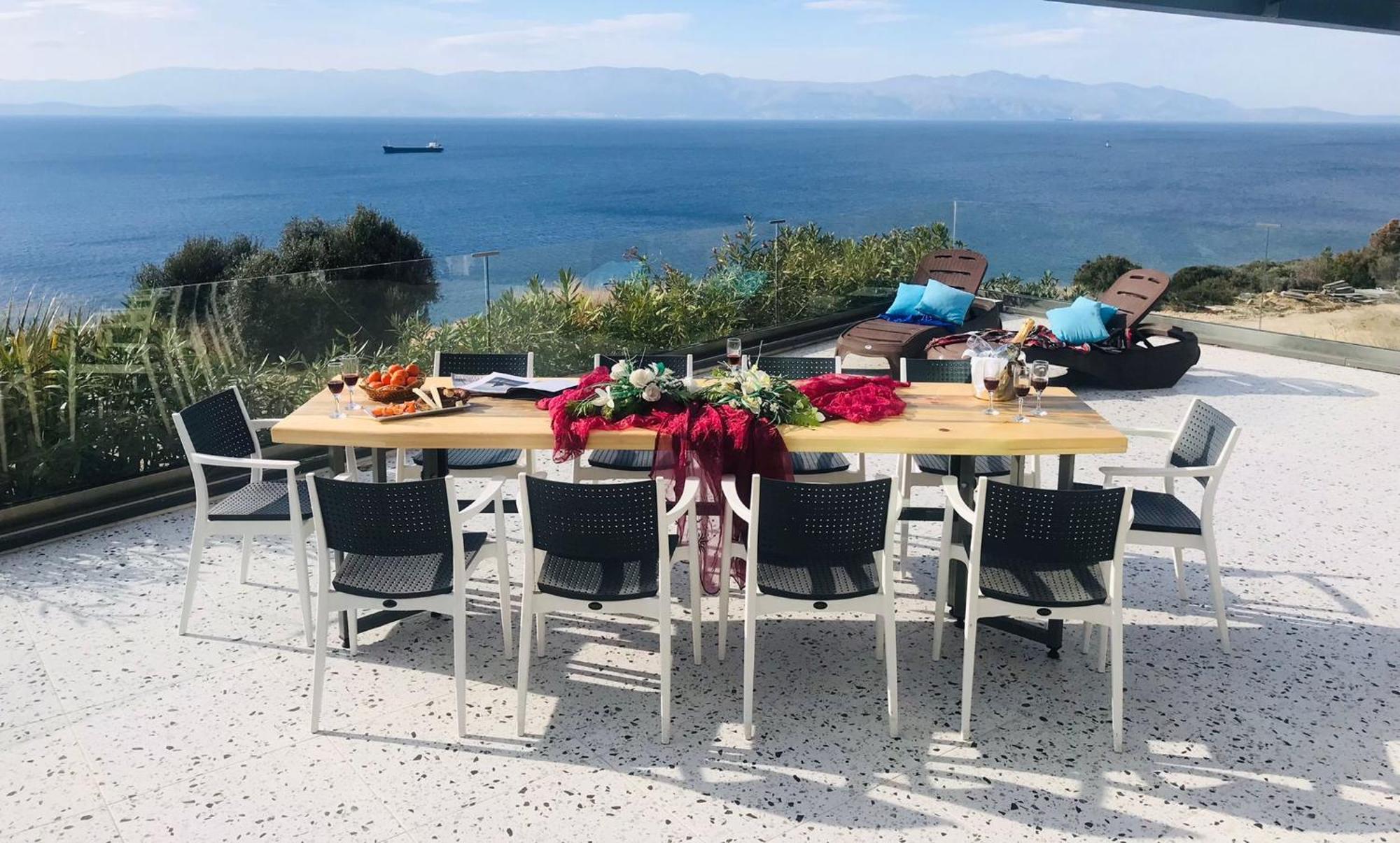 Mavi Panorama Villa Çeşme Eksteriør bilde